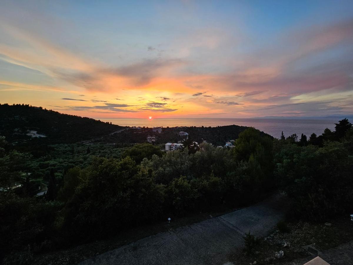 Valerian Villa Áyios Nikítas Buitenkant foto
